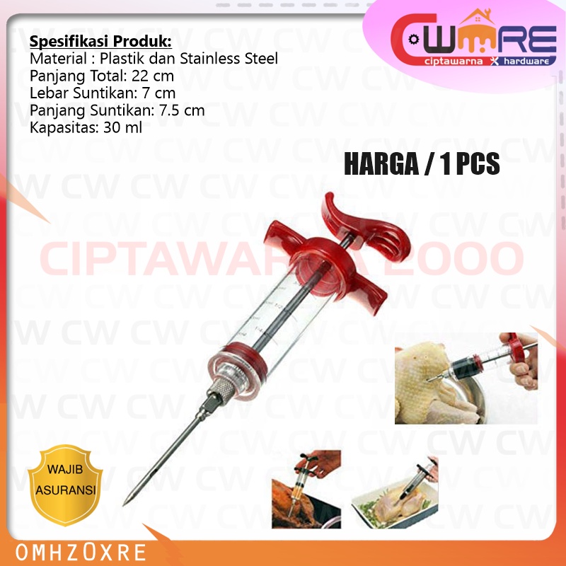 

Injektor Bumbu Marinade Daging BBQ HC117 - BDB Cw2175
