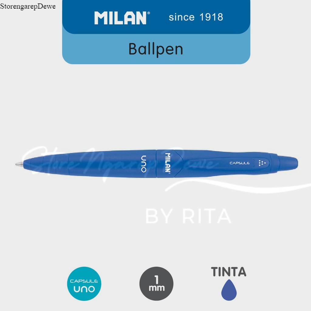 

Milan Capsule Uno Ballpen (1 Pcs) #17656791 real barang original bantex