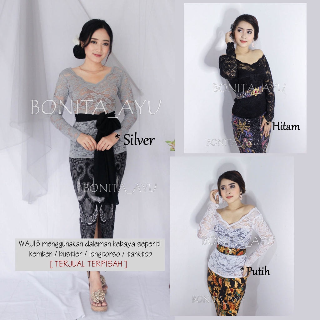 PROMO SET KEBAYA BALI AYU BONITA AYU