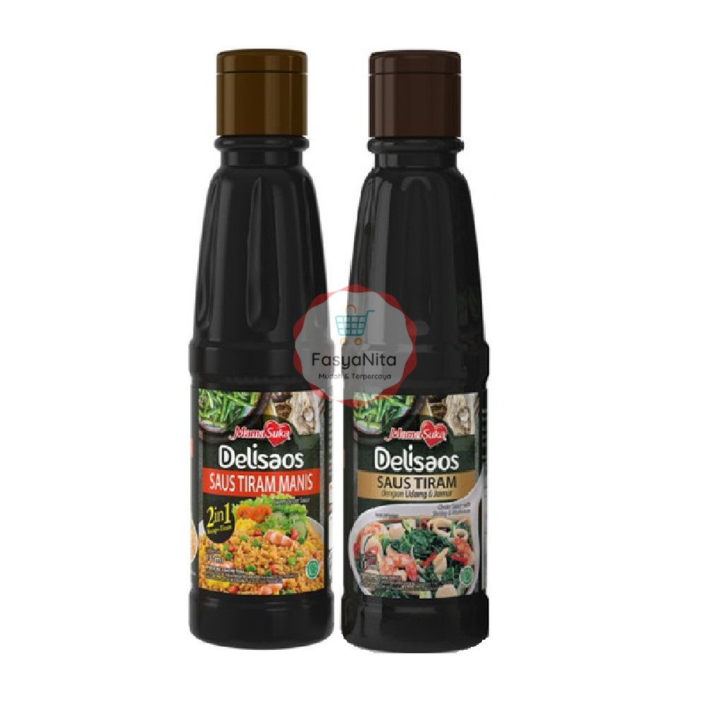 

MAMASUKA DELISAOS SAUS TIRAM 130ML - MAMA SUKA SWEET OYSTER SAUCE - SAOS TIRAM UDANG JAMUR MANIS