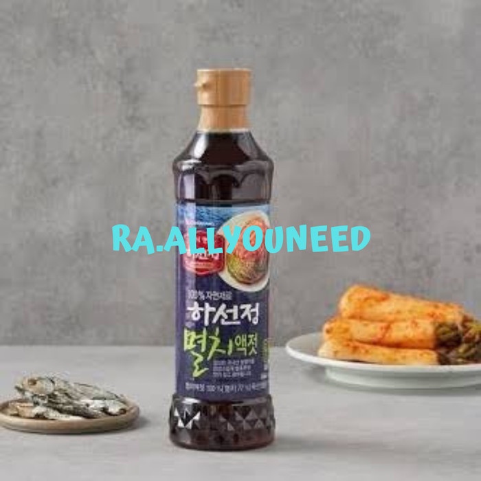 

Hasunjung Fish Sauce Anchovy Myolci Ekjot/Kecap Ikan Teri 800gr