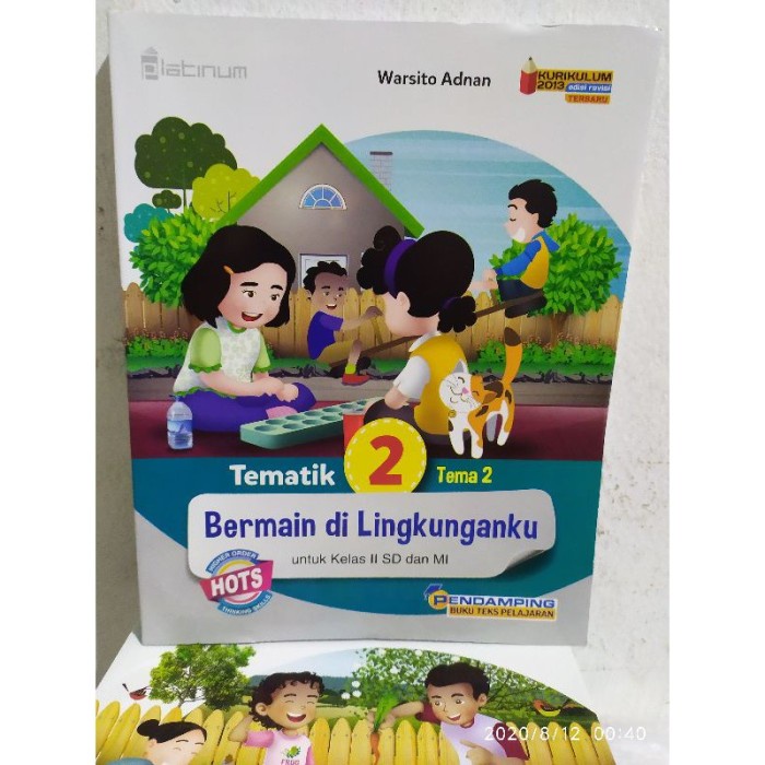 TEMATIK SD KELAS 2 TEMA 1 2 3 4 5 6 7 8 PLATINUM TIGA SERANGKAI HOTS - SD 2 TEMA 1