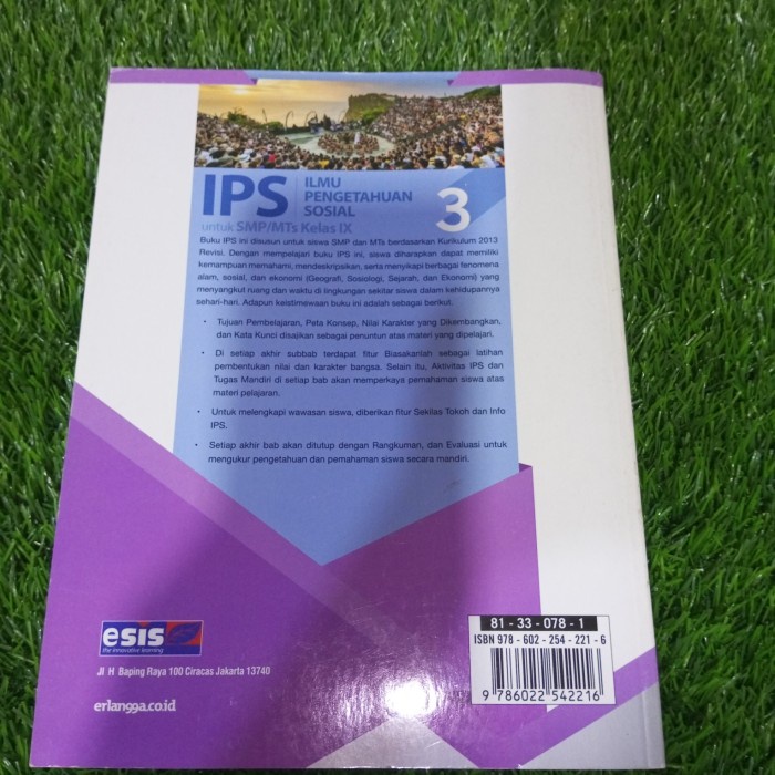 buku ips kelas 9 kurikulum 2013 ERLANGGA