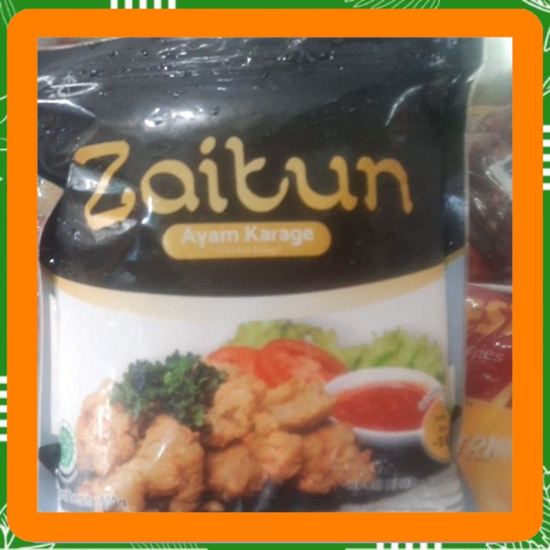 

zaitun chicken karage 500 gr, ayam karage Best Seller