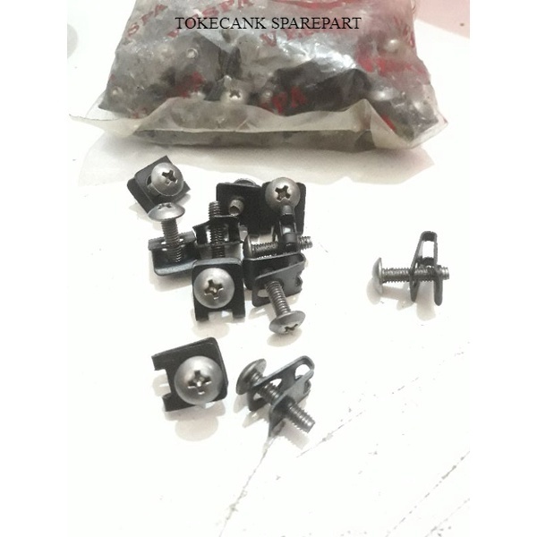 baut baud kleman jepit original hidung dasi vespa ps px pxe excel exclusive spartan strada npx