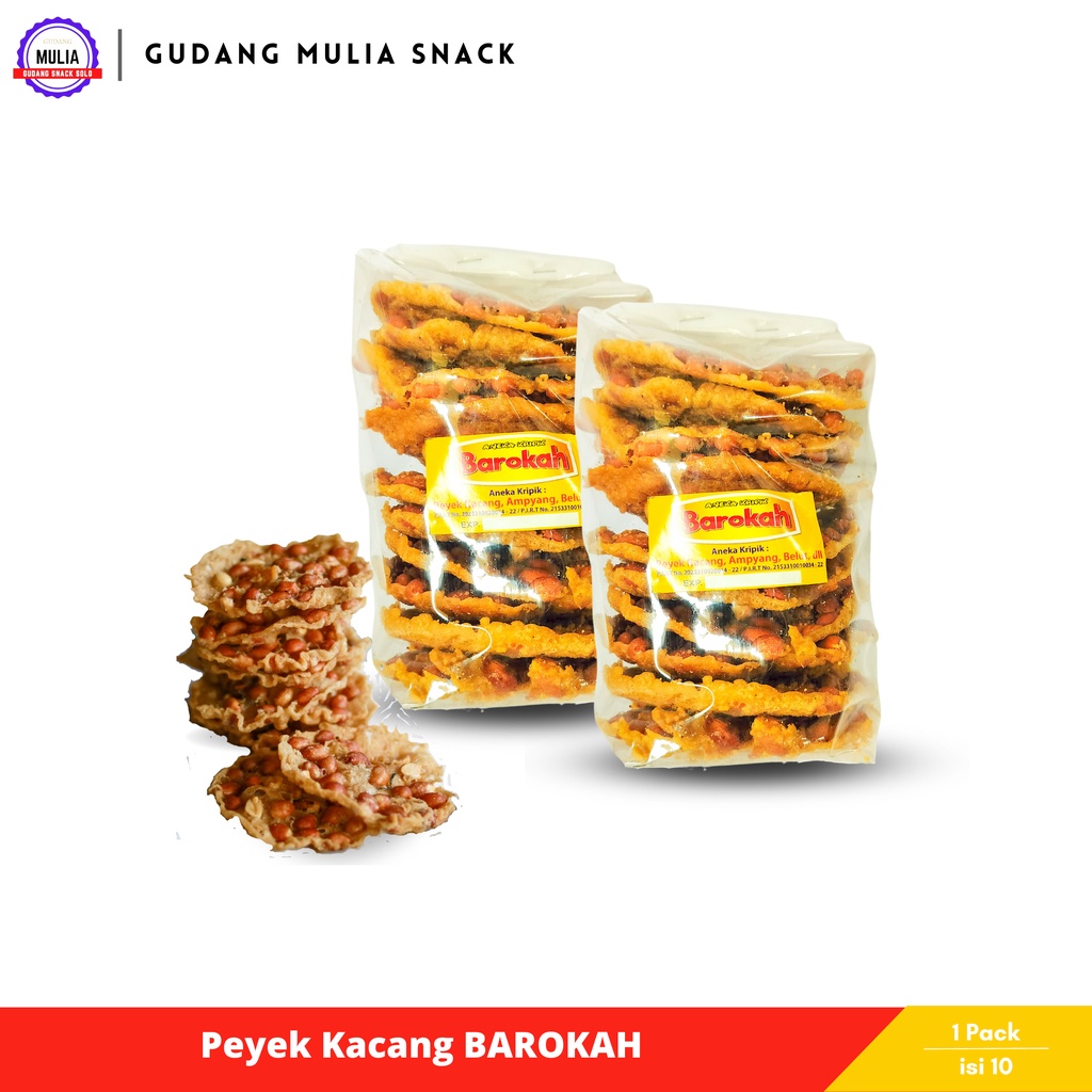 

Peyek Kacang | Rempeyek Barokah