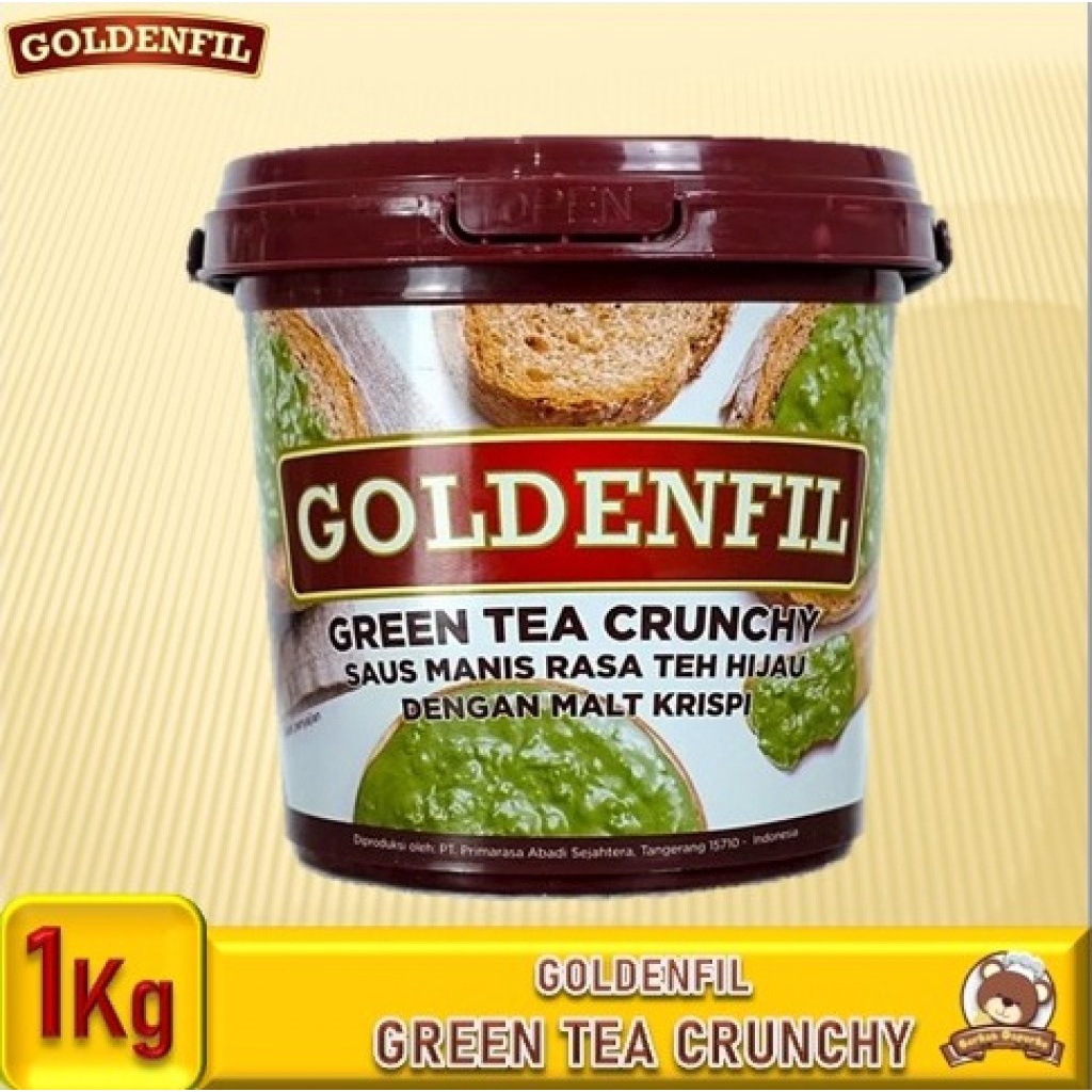 

Goldenfil Matcha Crunchy Green Tea Selai 1Kg