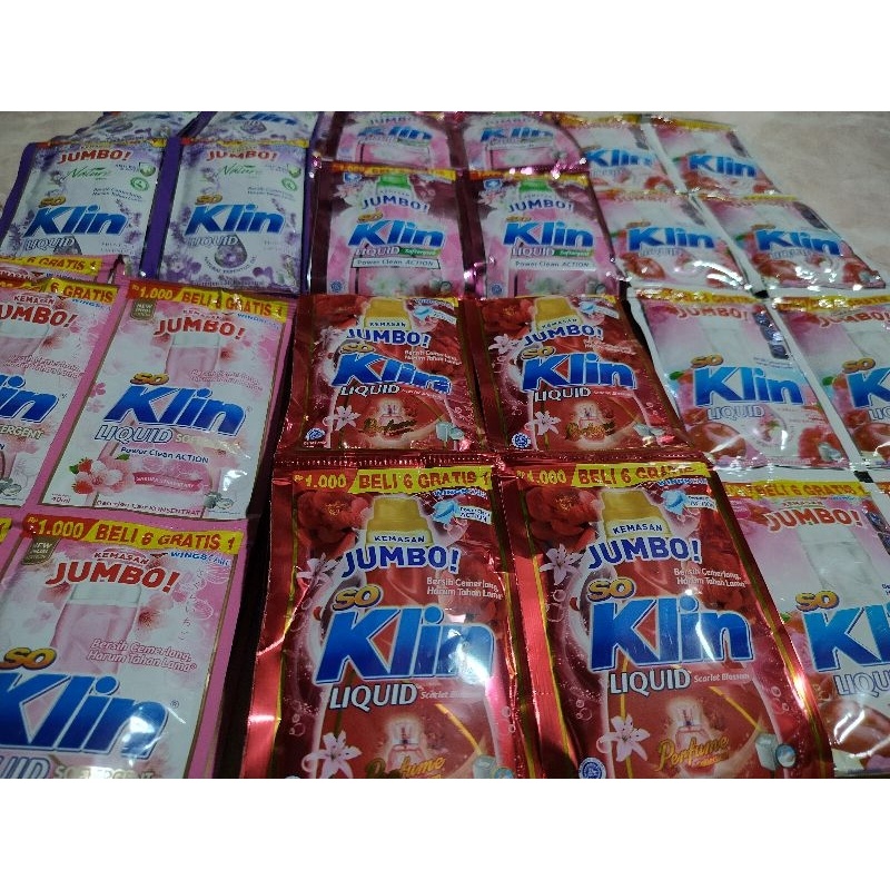 

Soklin Liquid Jumbo 14Sachet