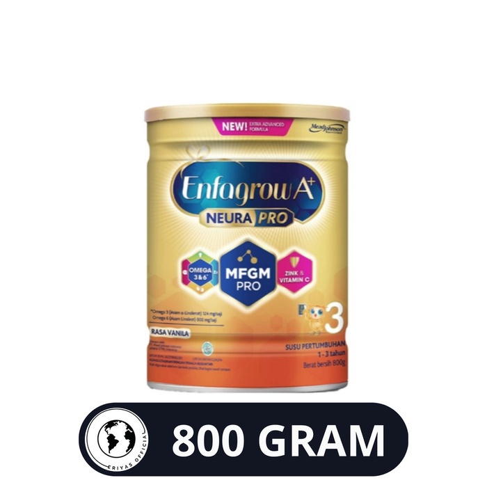 

Susu Enfagrow A+ Neura Pro Susu Formula 1-3 Tahun 800 Gram - Vanila