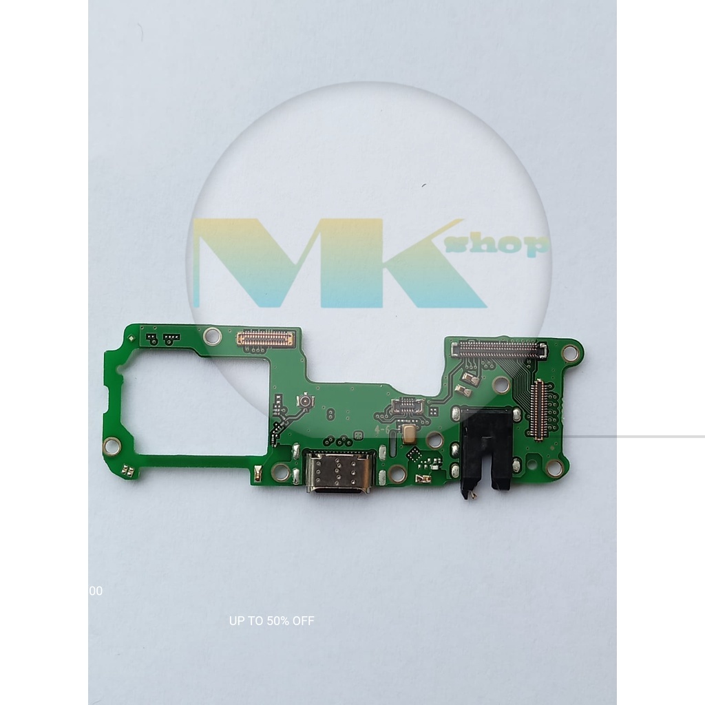 CONNECTOR CHARGER OPPO RENO 4F PAPAN KONEKTOR CAS CHARGER BOARD OPPO RENO 4F