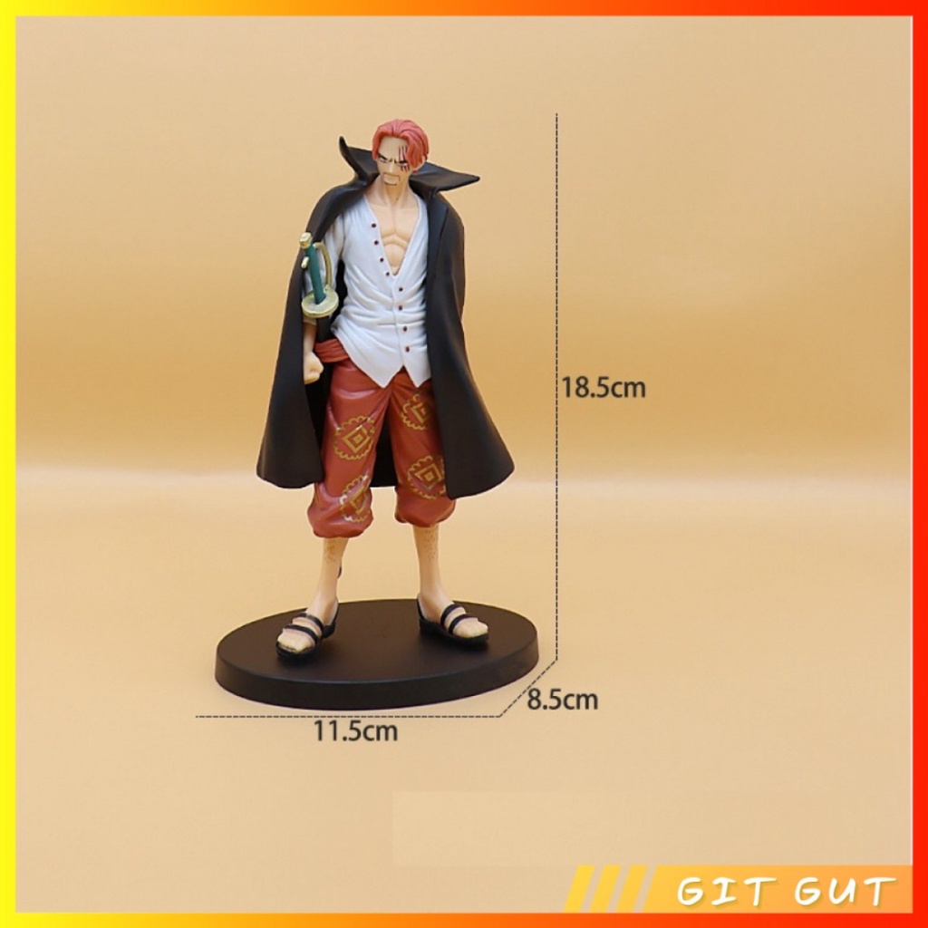 Action Figure Pajangan One Piece Red Haired Shanks