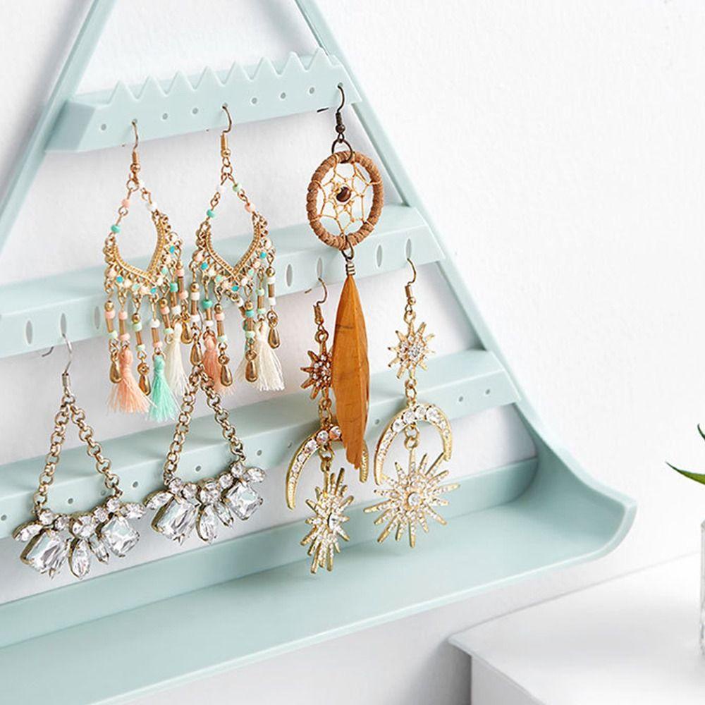 Mxbeauty Rak Display Anting Simple Vintage Wanita Organizer Tempat Anting Rak Anting Aksesoris Fashion