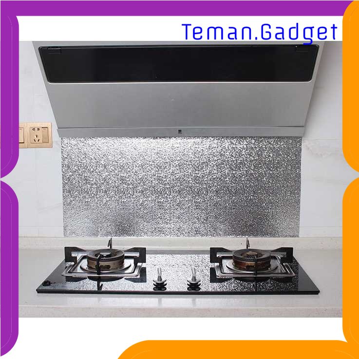 TG -  ART AWOO Wallpaper Aluminium Foil Anti Minyak Waterproof 100x60 cm - YK-292