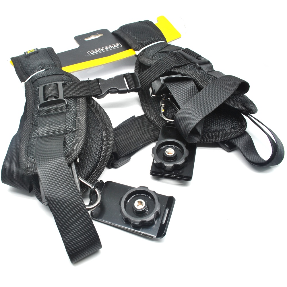 CADeN Tali Kamera Bahu untuk DSLR Camera Double Strap Belt - K002