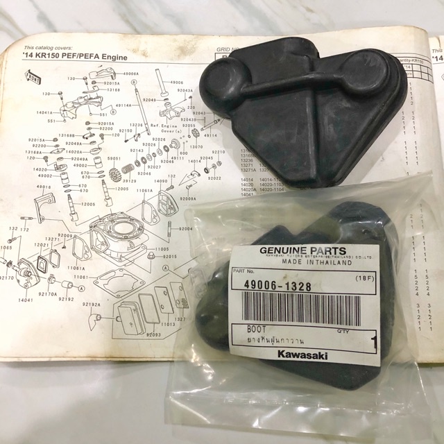 Karet Tutup Superkips Ninja R RR SS Original 49006-1328