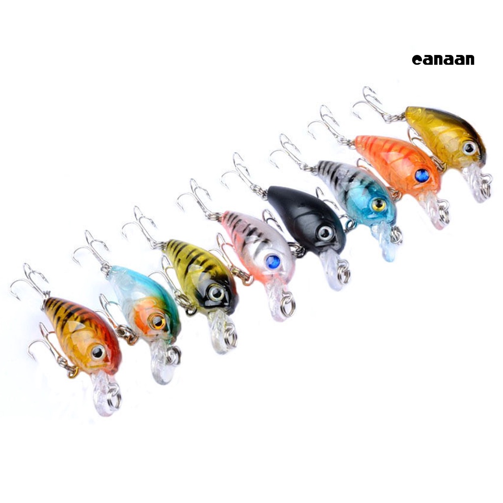 Cnn-8pcs/set Mini Bionic Lure Umpan Pancing Laut Keras Palsu Untuk Memancing