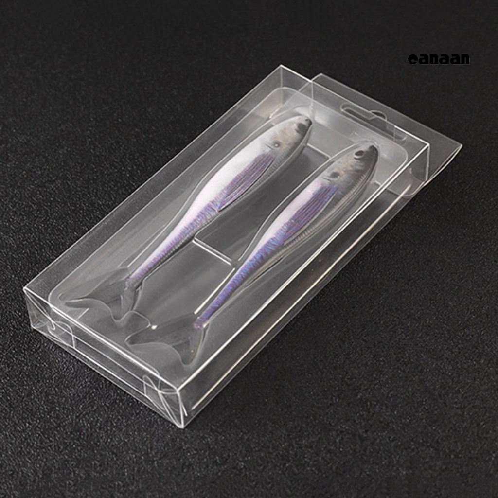 Cnn-1 Set 12.5cm/11g Umpan Bionik 3D Simulasi Fisheye Realistis Menggoda Angling Plastik 3D Shearwater Umpan Tuna Lembut Memancing Luar Ruangan