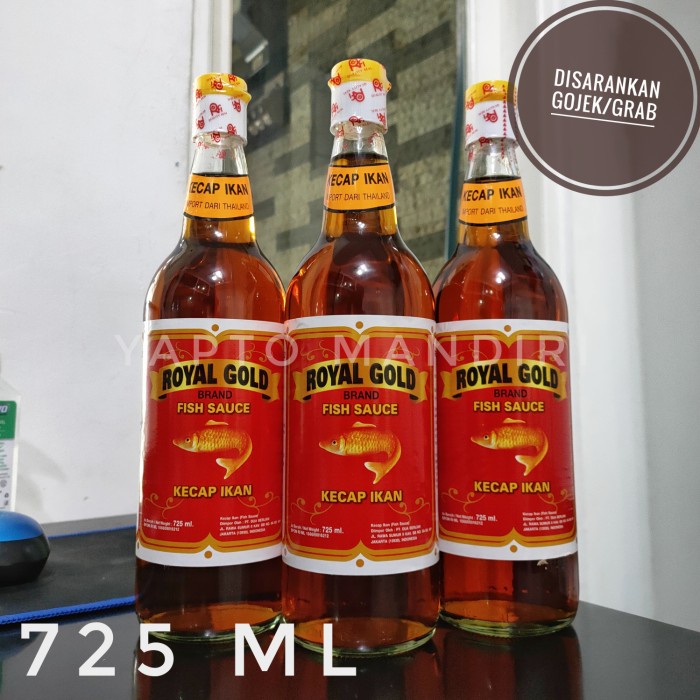 

[Ready Stock]- Kecap Ikan Royal Gold (725ml) - WrapBiasa