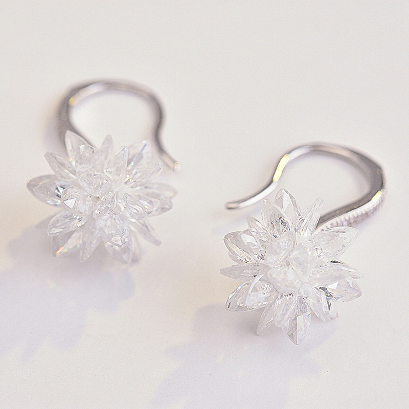 Goldkingdom Aksesoris Perhiasan Fashion Ready Stock Perak Disepuh Jumbai Panjang Fashion Serbaguna Anting Fashion Wanita