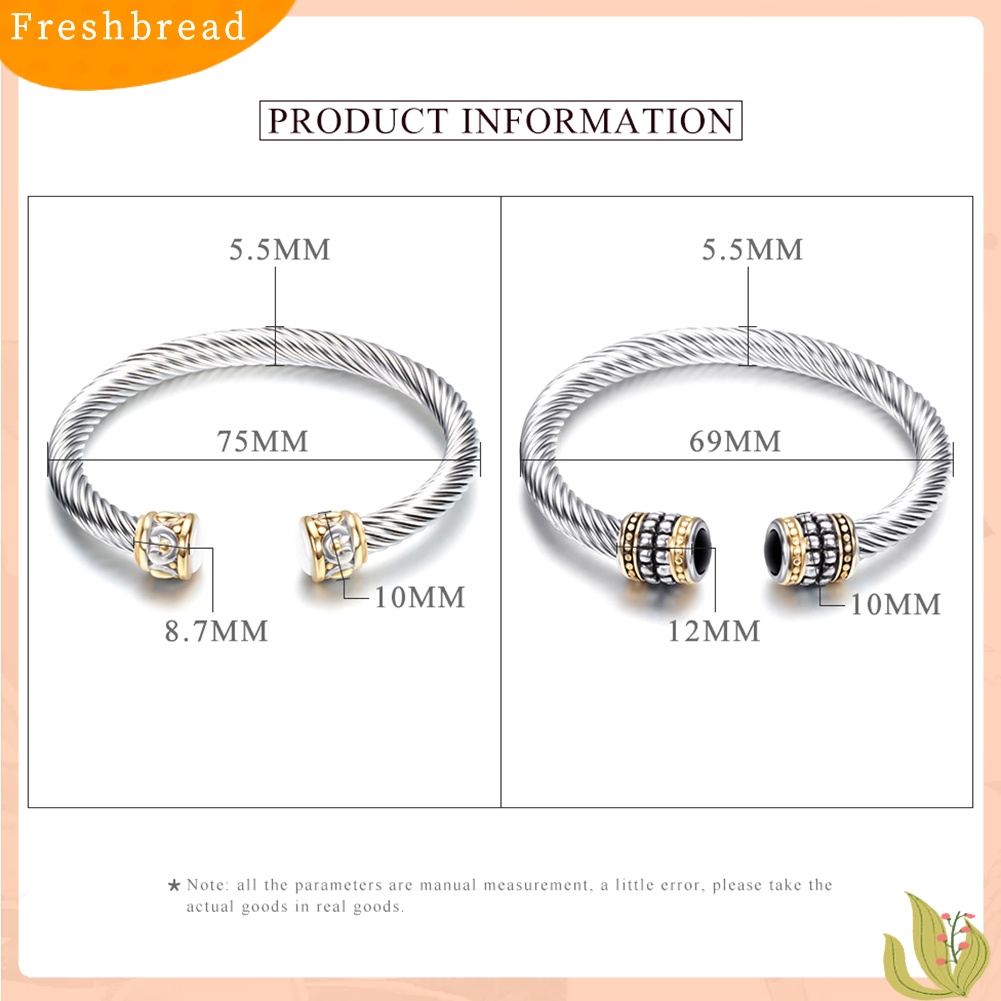 &lt; Freshbread &gt; Wanita Vintage Semi Berlian Imitasi Alloy Gelang Tangan Rantai Gelang Bangle Perhiasan Hadiah