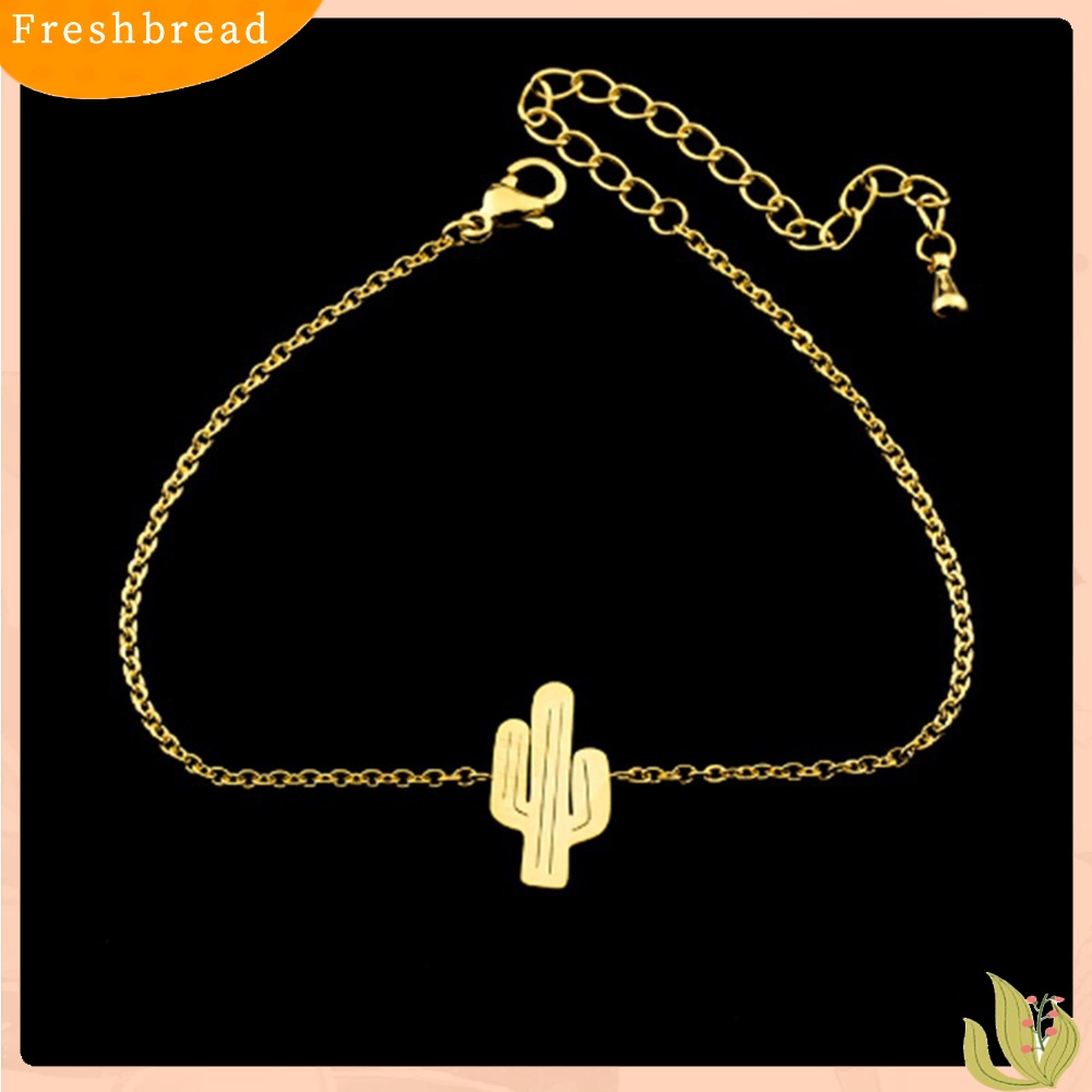 &lt; Freshbread &gt; 1Pc Indah Berongga Kaktus Gelang Bangle Kalung Wanita Musim Panas Pesta Perhiasan