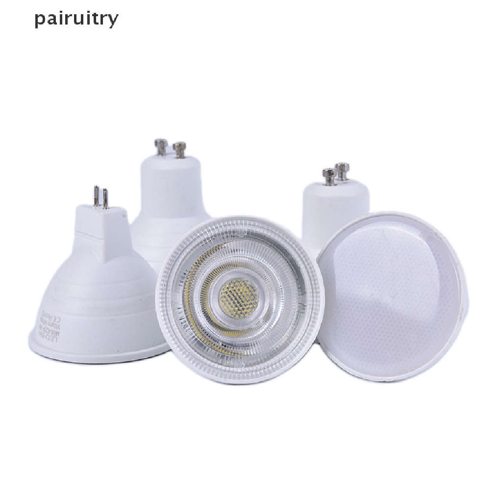 Prt Dimmable GU10 COB Lampu Sorot LED 6W MR16 Bulbs Light 220V Putih Lampu Down Light PRT