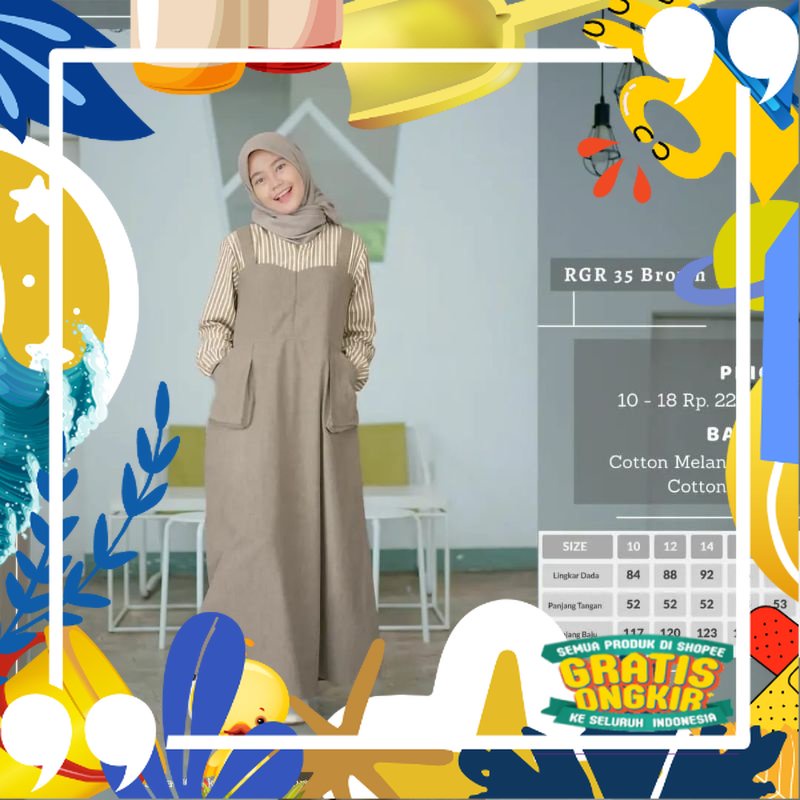 RAUNA REMAJA|| RAUNA PRIDE || GAMIS ANAK MUSLIMAH || GAMIS TERBARU || GAMIS TRENDY/ kopel ibu copel 