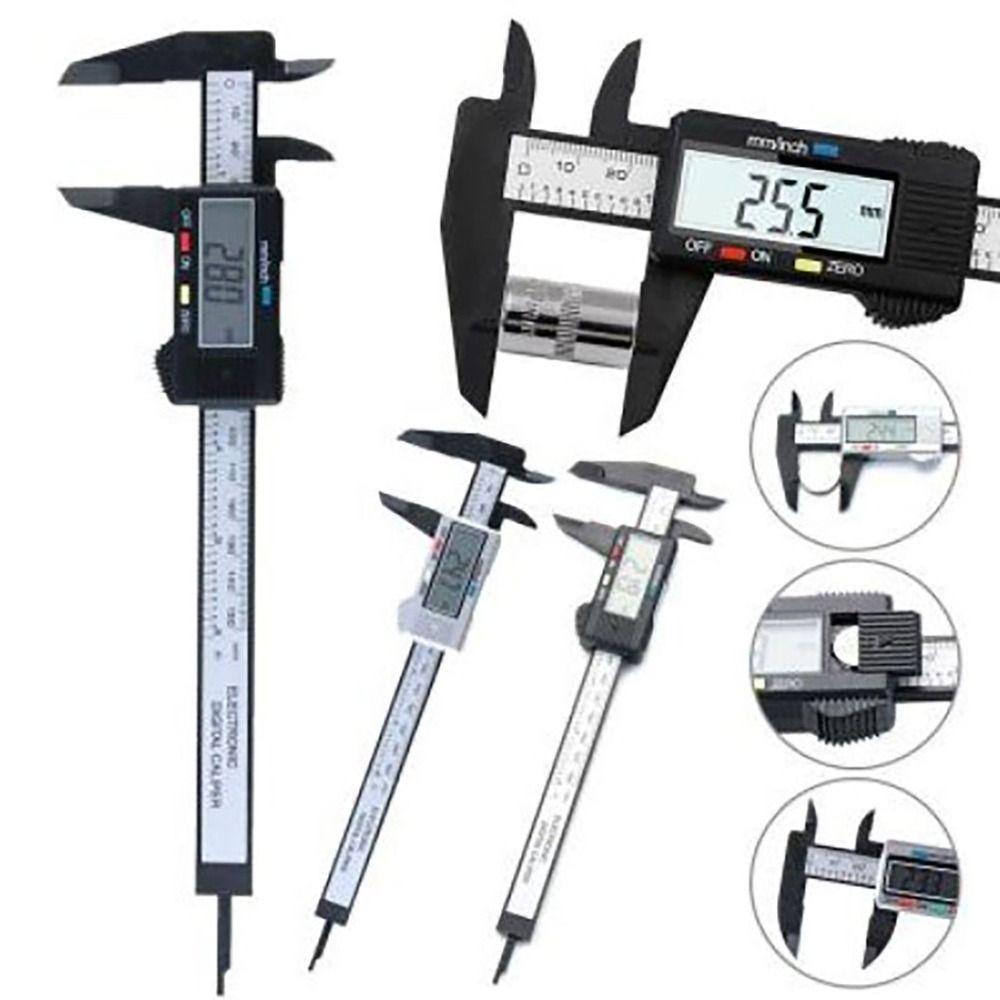POPULAR Populer Vernier Calipers Mini Pengukur Elektronik LCD Digital