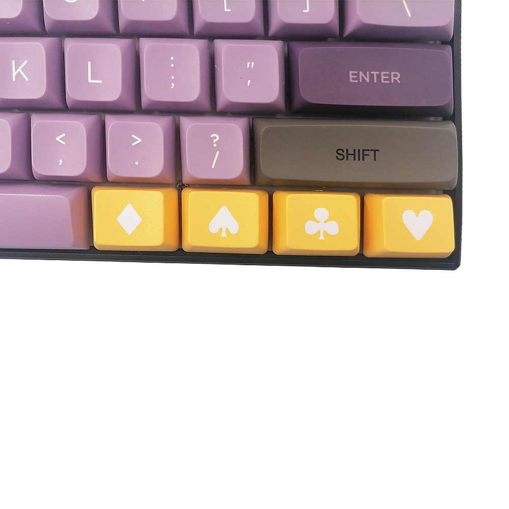Poker PBT Keycap Profil OEM Untuk Keyboard Mekanik CherryMx Gateron Kailh Switch