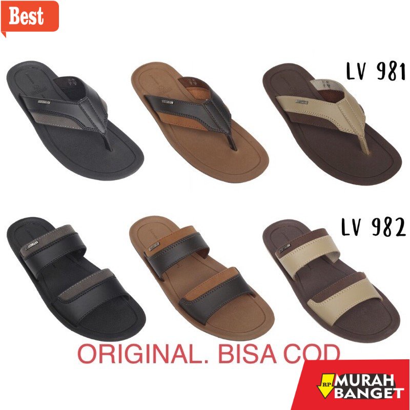 Cocok buat lebaran- ORIGINAL New Sendal Cowok Dewasa Neckermann Sandal Pria Dewasa Neckermann LV981 