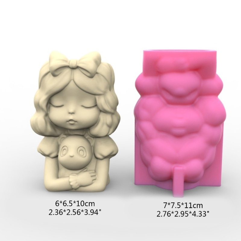 Siy Diy Pot Bunga Cetakan Silikon Kotak Penyimpanan Cetakan Resin Cetakan Beton Gypsum