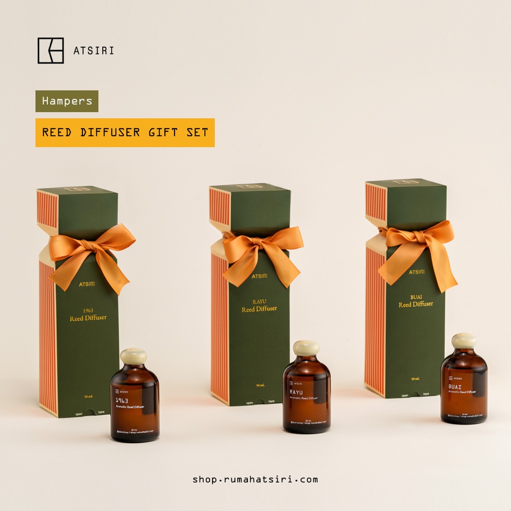 Reed Diffuser Gift Set Rumah Atsiri