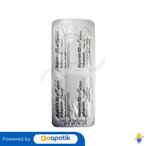 ALPENTIN 300 MG STRIP 10 TABLET