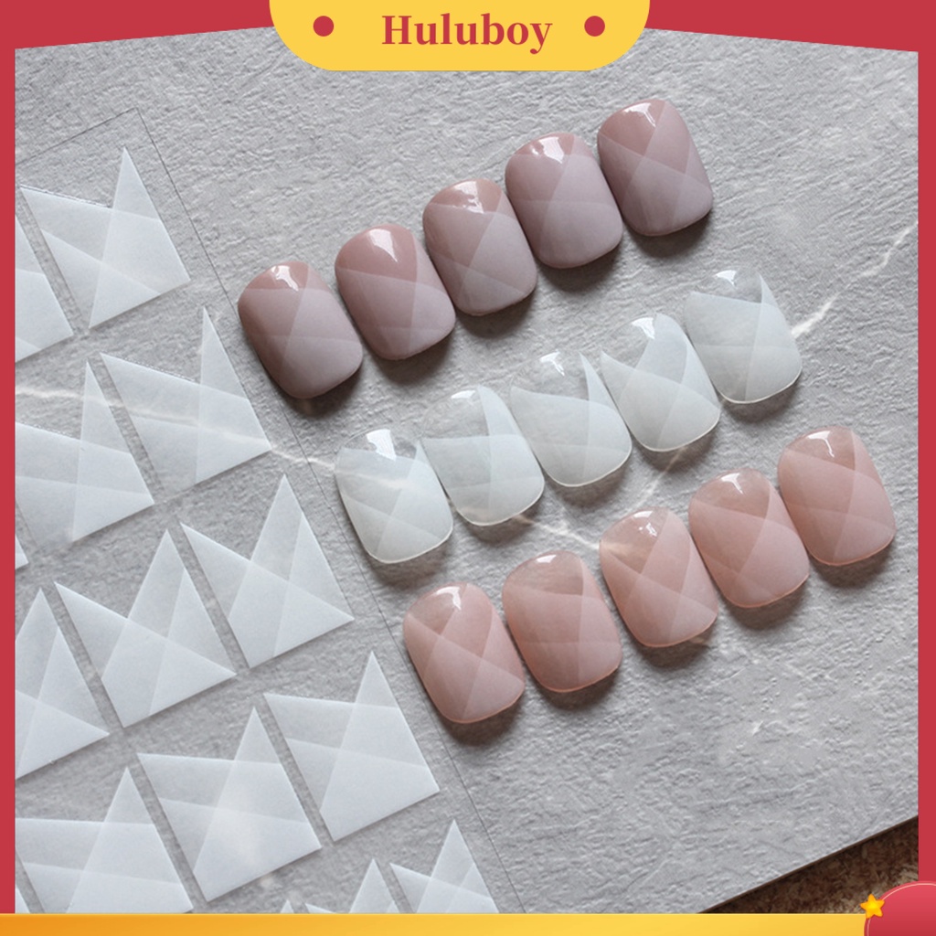 {In Stock} 1lembar Stiker Nail Art Perekat Diri Semi Permeabel Tidak Luntur Gaya Perancis DIY Hitam Putih Bunga Mawar Kabut Manicure Decal Untuk Salon Kuku