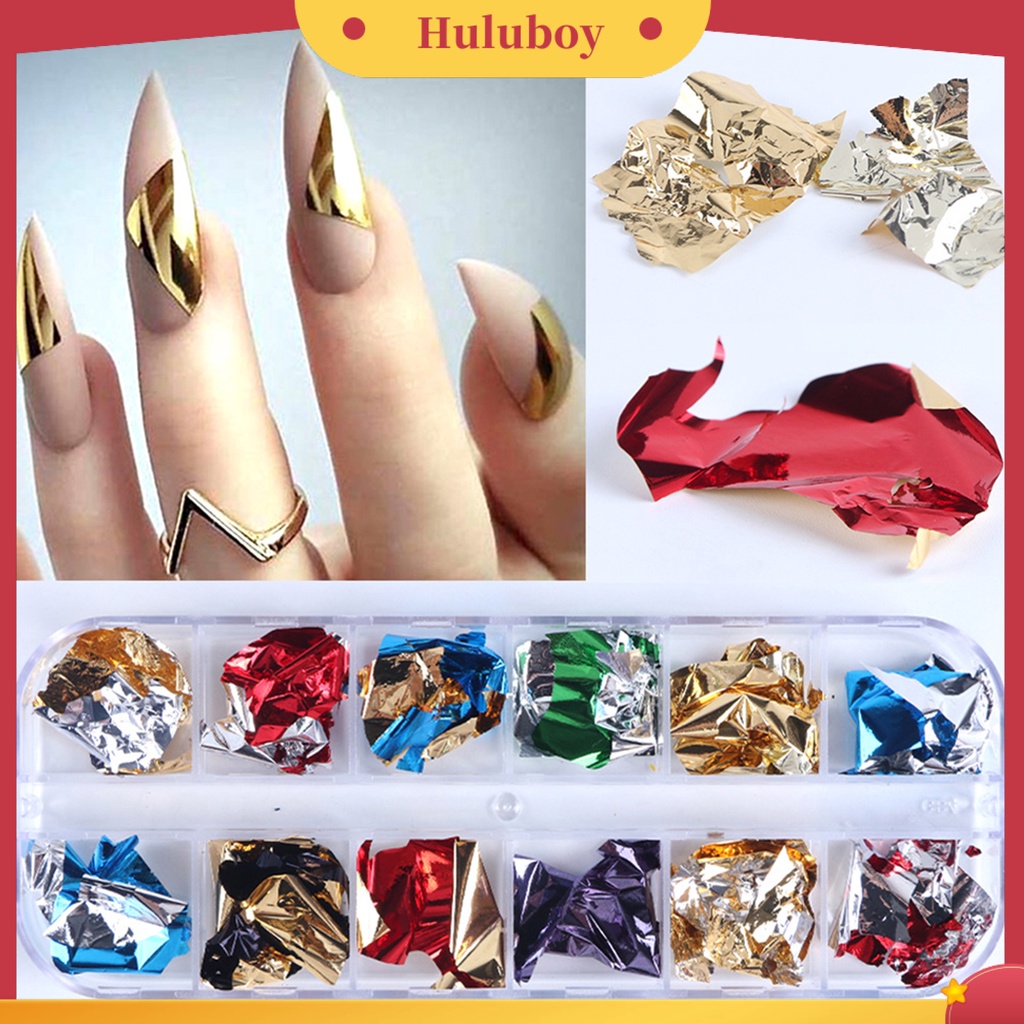 {In Stock} Nail Giltter Ringan Mirror Polish Reusable Women Giltter Sequin Untuk Pesta