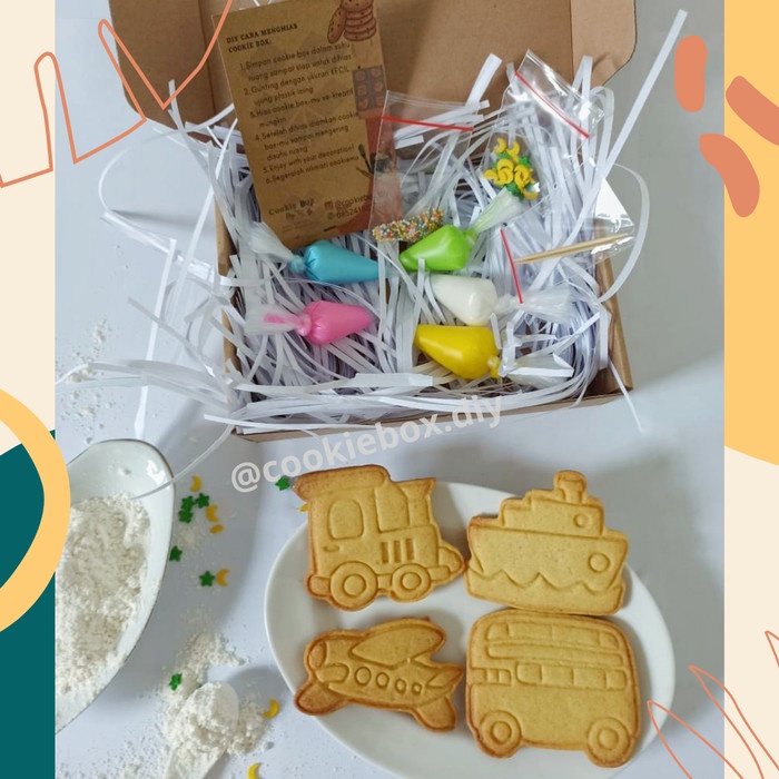 

✨NEW✨ -diy cookies kit Konstruksi| cookies diy |cookies decoration |hampers- 1.1.23