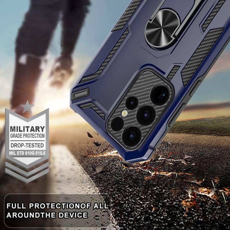 Shockproof Kickstand Holder Armor Phone Case Untuk Redmi Note11 10 Pro Plus MAX 10S Cover Untuk Redmi 10 Prime 9 Power 9T 9A 9C A1 Plus
