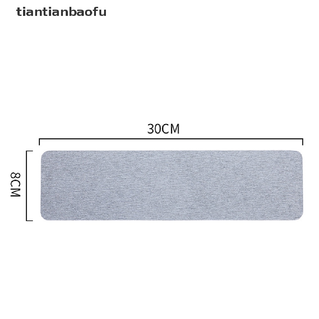 [tiantianbaofu] Home Diatomite Mat Alas Penyerap Air Tahan Panas Coaster Diatomaceous Earth Kitchen Sink Faucet Mat Non Slip Cepat Kering Butik