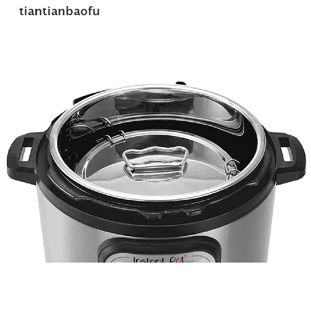 [tiantianbaofu] 1pc 304pengukus Stainless Steel Steamer Multifungsi Bulat Mengukus Kue Flan Pot Butik