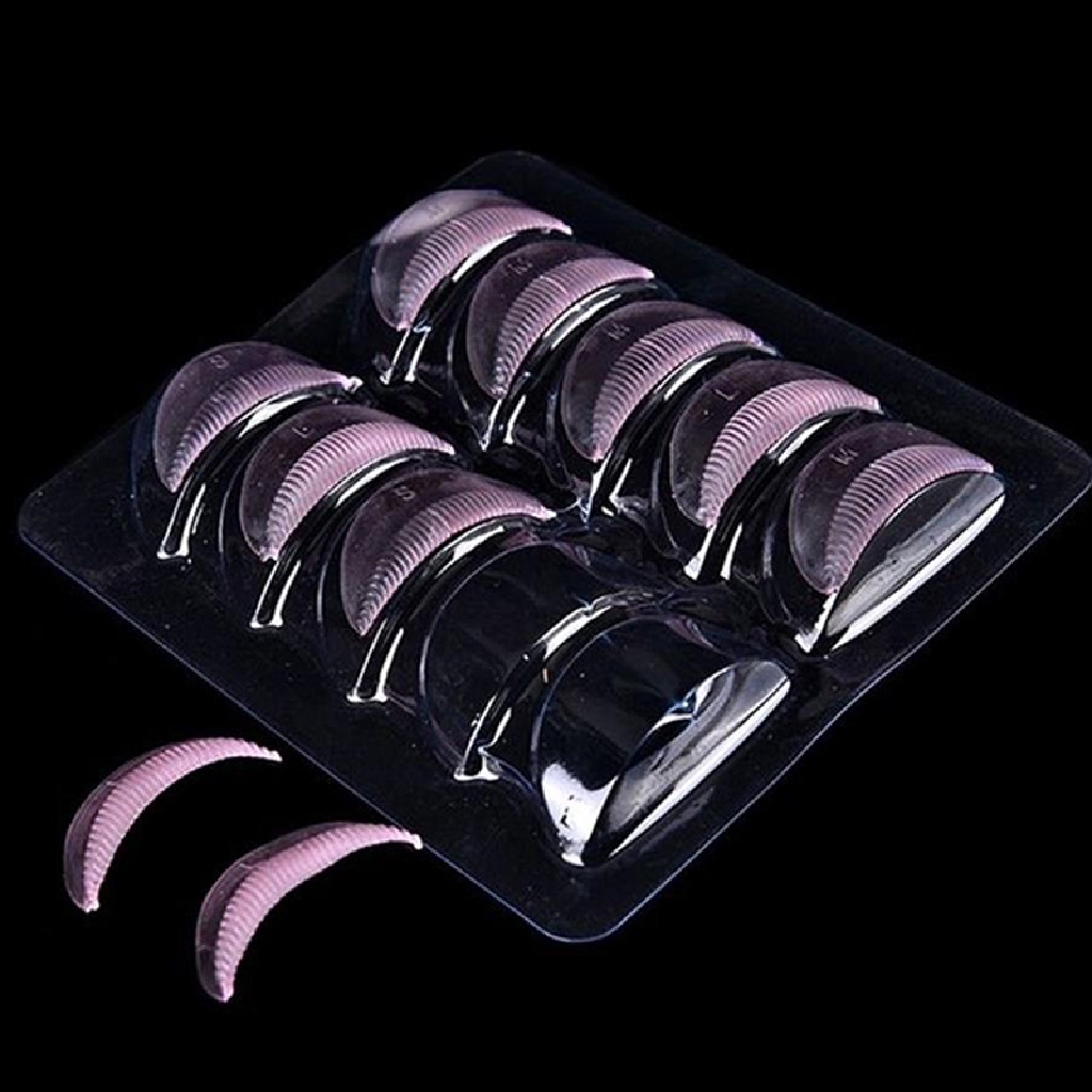 // Lebaran// 5pasang Bulu Mata Lifg Perm Pad Silicone Curling Eyelash Lift Tools DIY S M L **