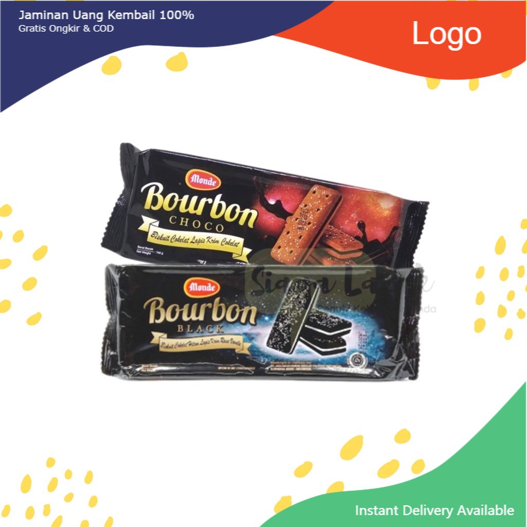 

Bourbon Monde Biskuit Cokelat Lapis Krim Coklat - Vanilla 140gr (ikannus_shop)