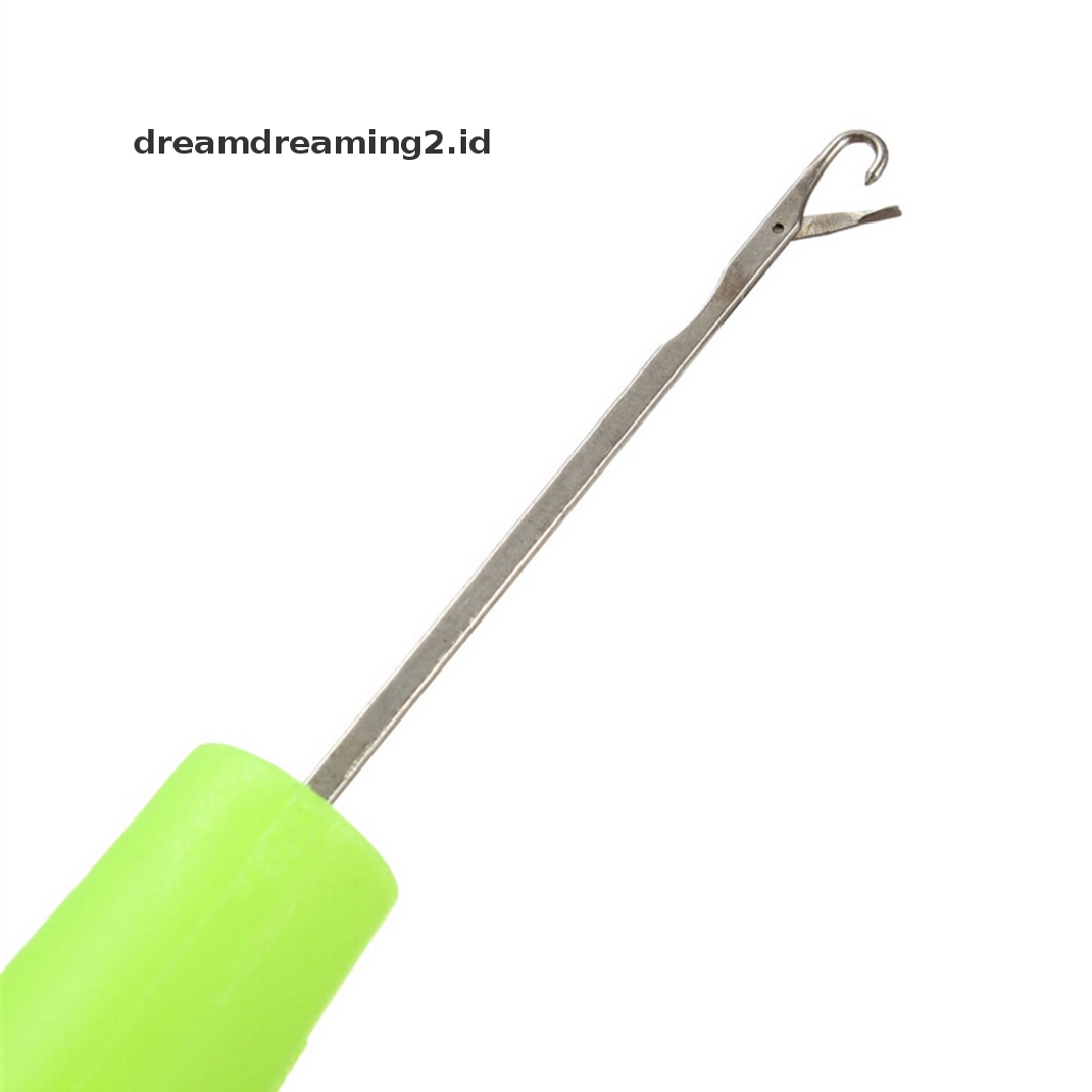 (hot) Crochet Hook Dreadlock Interlocking Lock Hair Micro Braid Tool DIY//