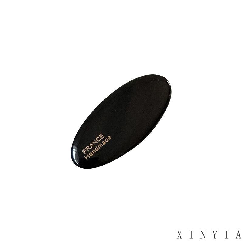 【COD】Gadis Manis Lucu Jepit Rambut Akrilik Klip Samping Oval Poni Samping Duckbill Hairpin