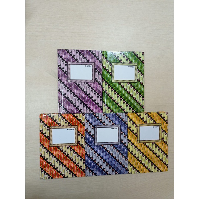 

Buku Oktavo OKEY Hard Cover isi 100 Lembar