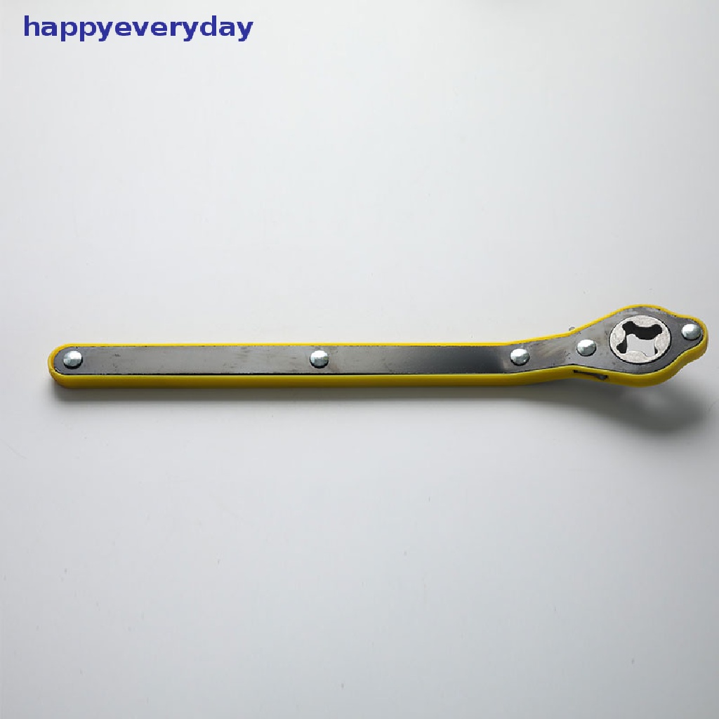 [happy] Auto Labor saving Jack ratchet Wrench Scissor Jack Kunci Pas Lug Roda Ban Garasi [ID]