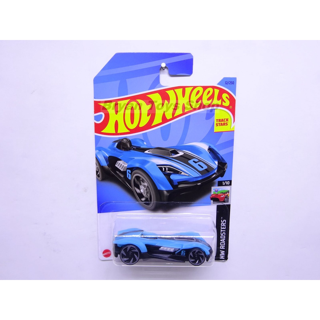 Hot Wheels Roadster Bite Biru - Mobil Balap