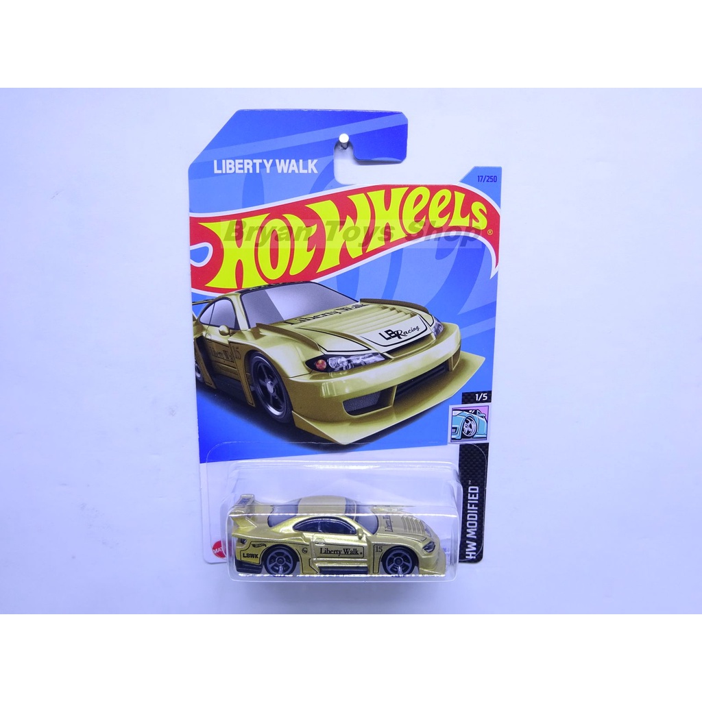 Hot Wheels LB Super Silhouette Nissan Silvia S15 Gold