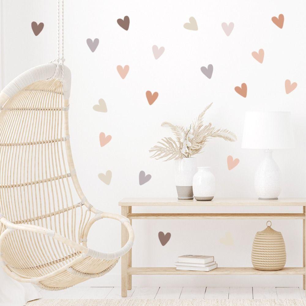 [Elegan] Stiker Dinding Kreatif Anti Jamur 3D Sofa Latar Belakang DIY Perekat Cinta Tembus Stiker