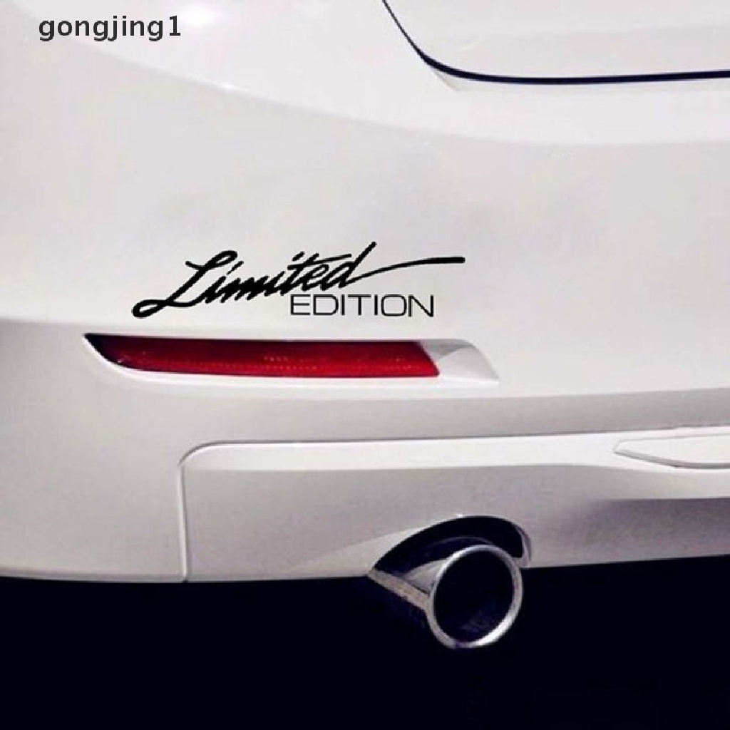 Ggg Edisi Terbatas Kreatif Vinyl Stiker Jendela Mobil Car-styling Decal 16CM * 3.8CM ID