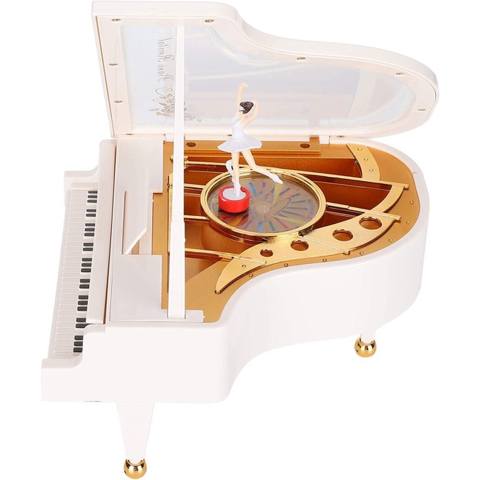 Pajangan Kotak Musik Music Box Piano Ballerina The Classical Piano